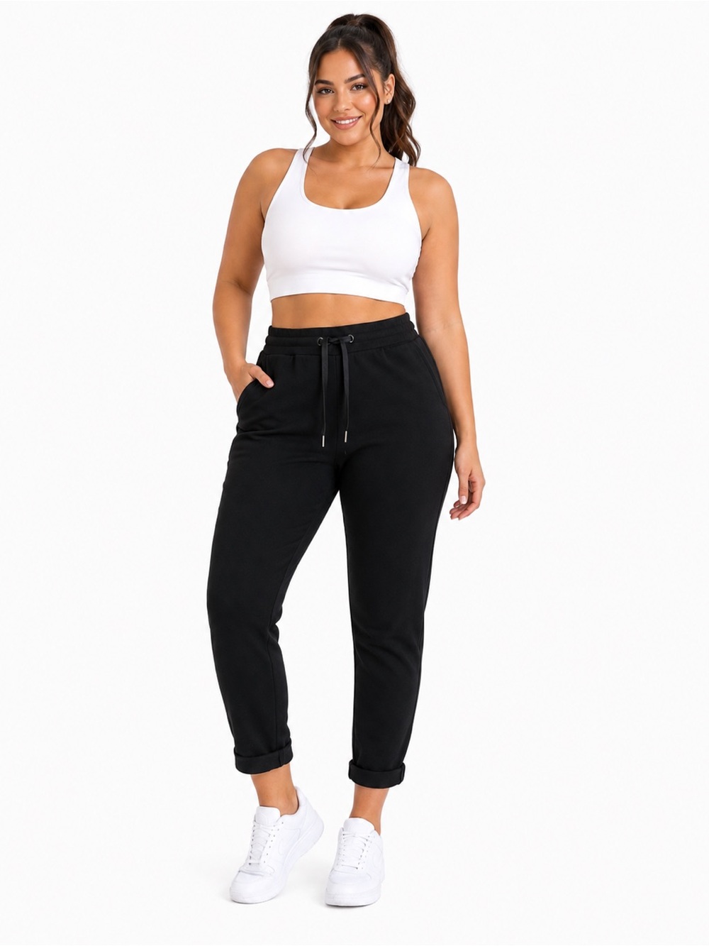SPANX AirEssentials Tapered Cuffed Pants 1XL Tall